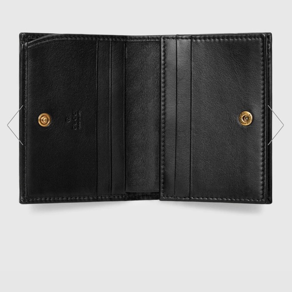 GG MARMONT CARD CASE WALLET GUCCI - Picture 2 of 8